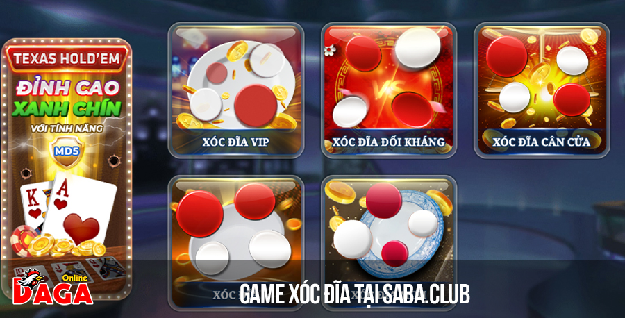 Xóc đĩa Saba.club